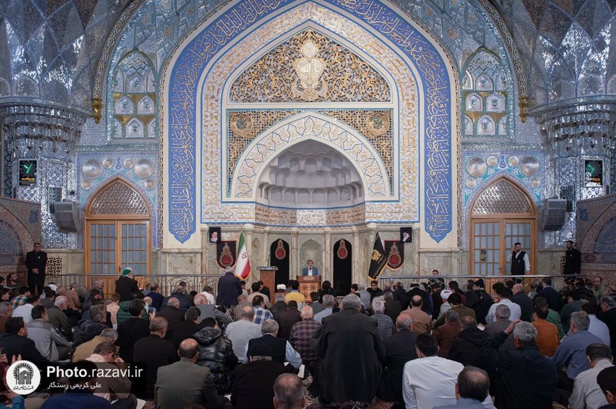 حرم امام رضا(ع) میں لیلۃ الرغائب کی مناسبت سے خصوصی پروگرام کا انعقاد