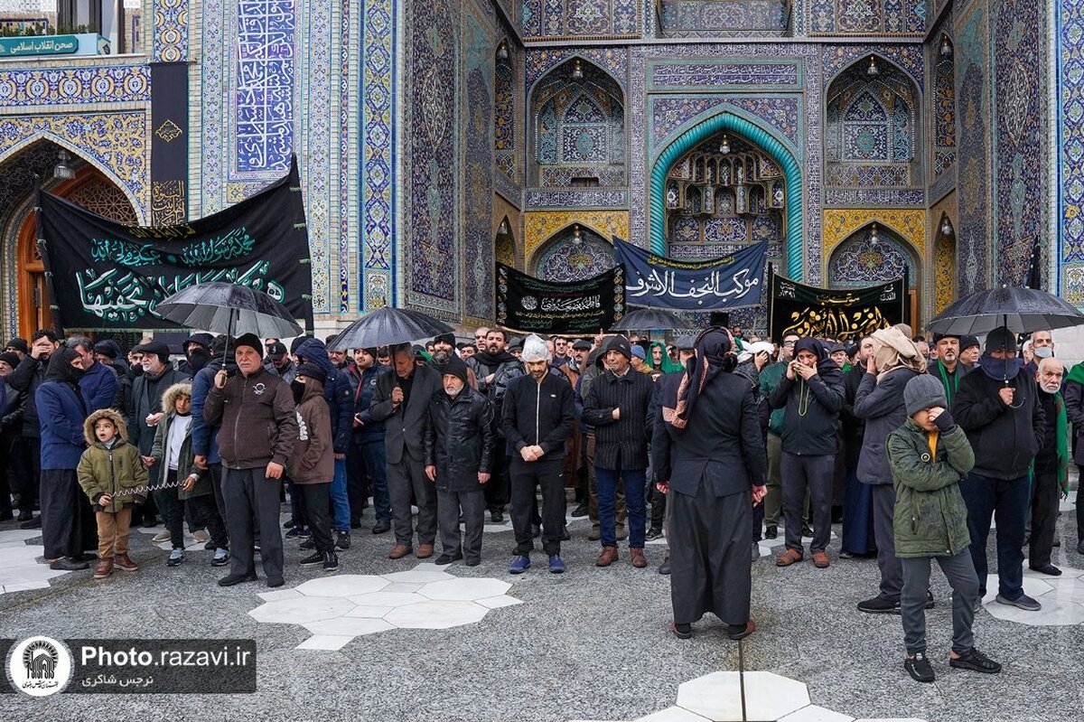 یوم شہادت امام موسیٰ کاظم(ع) کے موقع پر حرم امام رضا(ع) کے مناظر