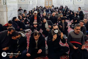 تشرف جمعی از روشندلان استان مازندران به حرم مطهر رضوی