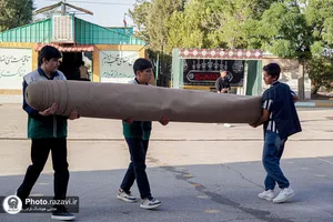 موکب خدمت رسانی دربیرستان امام رضا علیه&zwnj;السلام واحد چناران