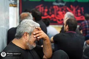 مراسم عزاداری ویژه ناشنوایان در حرم مطهر رضوی