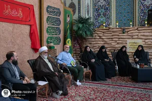 دیدار نویسندگان و ناشران دفاع مقدس و محور مقاومت با تولیت آستان قدس رضوی