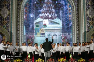 آیین خطبه&zwnj;خوانی شب میلاد امام رضا(علیه&zwnj;السلام) در حرم مطهر رضوی - 2