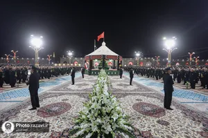 آئین خطبه&zwnj;خوانی شب عاشورا در حرم مطهر رضوی-2
