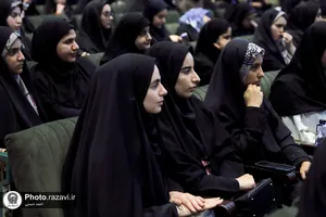 گردهمایی دانشجویان دختر زیارت اولی دانشگاه فرهنگیان