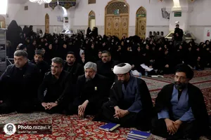 مراسم احیا شب نوزدهم ماه رمضان ویژه ناشنوایان