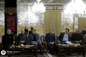 دیدار اعضای مجمع نمایندگان خراسان رضوی با تولیت آستان قدس رضوی