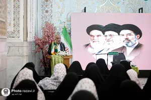 تشرف دانش&zwnj;آموزان عراقی به حرم مطهر رضوی