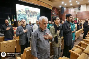 گردهمایی مواکب خدمت&zwnj;رسان اطراف حرم مطهر