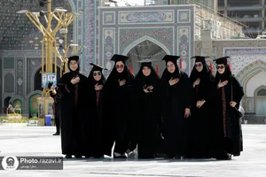 جشن دانش آموختگان علوم پزشکی کشور در حرم مطهر رضوی