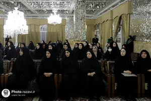 دیدار جمعی از ورزشکاران با تولیت آستان قدس رضوی