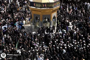 عزاداری روز شهادت حضرت رسول و امام حسن مجتبی علیهم&zwnj;السلام در حرم مطهر رضوی -2