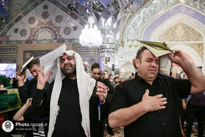 مراسم احیا شب بیست و سوم ماه مبارک رمضان در حرم مطهر رضوی-1