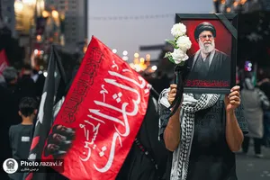 تشییع پیکر رهبر شهید انقلاب در مشهد مقدس-3