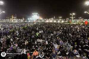 مراسم احیا شب بیست و سوم ماه مبارک رمضان در حرم مطهر رضوی - 1