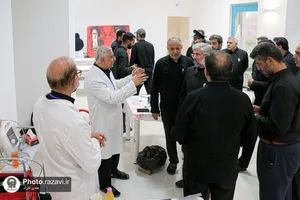 بازدید مدیر عالی حرم مطهر رضوی از مواکب اطراف حرم امام رضا علیه&zwnj;السلام