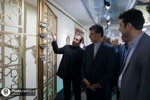 آیین بازگشایی نمایشگاه &laquo;فرنود هشت&raquo;