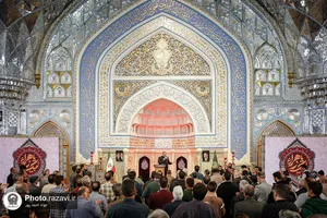 عزاداری شهادت حضرت زهرا سلام&zwnj;الله علیها در رواق امام خمینی (ره)

