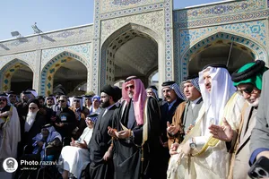 تشرف شیوخ عشایر عراق به حرم مطهر-۳
