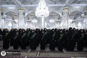 جشن خدام حرم مطهر رضوی در دهه کرامت