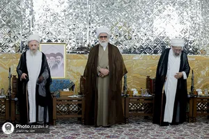 دیدار اساتید مدرسه تابستانی دارالعلم با تولیت آستان قدس رضوی