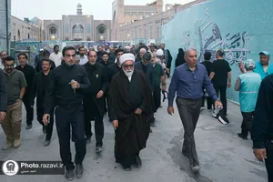بازدید تولیت آستان قدس رضوی از پروژه رواق زیرسطحی امام حسین علیه&zwnj;السلام