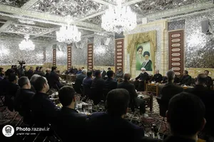 دیدار جمعی از نمایندگان اصناف مشهد با تولیت آستان قدس رضوی