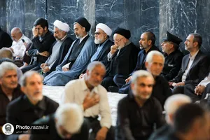 مراسم بزرگداشت شهید کامیاب در حرم مطهر رضوی