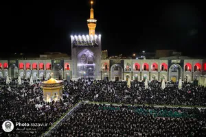 مراسم شام غریبان امام رضا علیه&zwnj;السلام در حرم مطهر رضوی -2