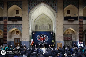 عزاداری عاشورای حسینی با حضور تولیت آستان قدس رضوی