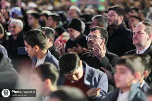 مراسم تحویل سال 1402 در حرم مطهر رضوی - 3