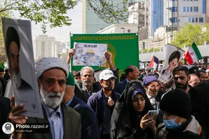 راهپیمائی روز جهانی قدس در مشهد-١