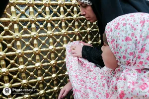 تشرف دانش&zwnj;آموزان مدرسه استثنایی امام رضا(ع) تهران به حرم مطهر رضوی