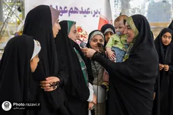 غدیر، عید هم عهدی مادران و دختران زائر و مجاور
