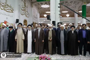 آیین خطبه&zwnj;خوانی خادمان عتبات مقدس ایران اسلامی