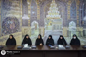 بازدید مدیران مدارس امام رضا علیه&zwnj;السلام از رواق خدمت حرم مطهر رضوی