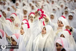 جشن تکلیف 800 دانش&zwnj;آموز دختر