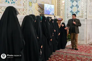 عزاداری دختران قرآنی در شهادت حضرت زهرا(س)