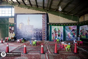 آغاز فعالیت موکب کفشداران حرم مطهر رضوی در ملک&zwnj;آباد مشهد