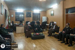 حضور تولیت آستان قدس رضوی در مرکز آموزش ثامن الائمه(ع) ناجا