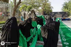 سفره حضرت رقیه سلام الله علیها در مشهد-1