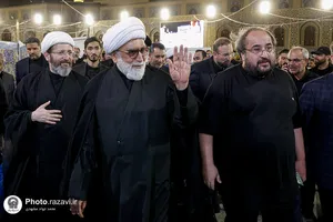 بازدید تولیت آستان قدس رضوی از موکب بنیاد رضوی