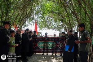 حضور کاروان سفیران امام رئوف علیه&zwnj;السلام در جمع موکب&zwnj;داران شهر نعمانیه