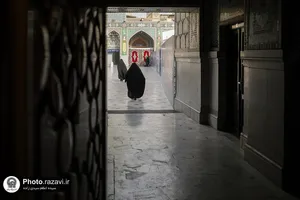 آیین معنوی اعتکاف در حرم مطهر رضوی-1