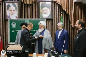 تکریم و معارفه نُظّام خدام و سرکشیک&zwnj;های کفشداری حرم مطهر رضوی
