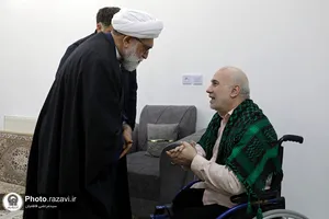 دیدار تولیت آستان قدس رضوی با جانبازان و ایثارگران انقلاب اسلامی