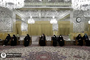 دیدار جمعی از بانوان نخبه کشور با تولیت آستان قدس رضوی