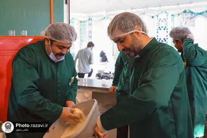 تشرف جمعی از عوامل رسانه ملی به حرم مطهر رضوی