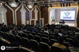 تجمع دانشجویان دانشگاه بین&zwnj;المللی امام رضا (ع) در اعتراض به جنایات رژیم صهیونیستی
