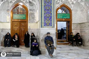 حال و هوای حرم مطهر رضوی در شب شهادت امام هادی علیه&zwnj;السلام